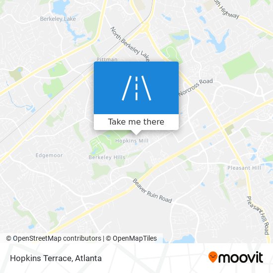 Mapa de Hopkins Terrace