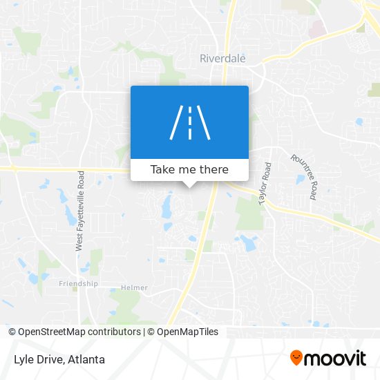 Lyle Drive map