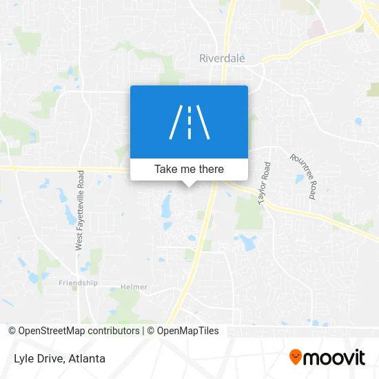 Lyle Drive map