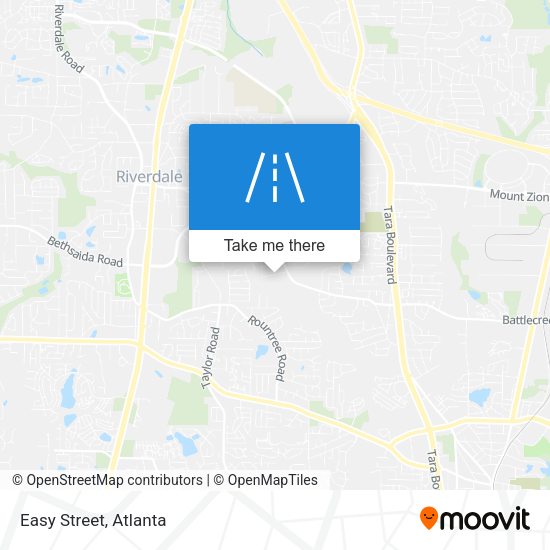 Mapa de Easy Street