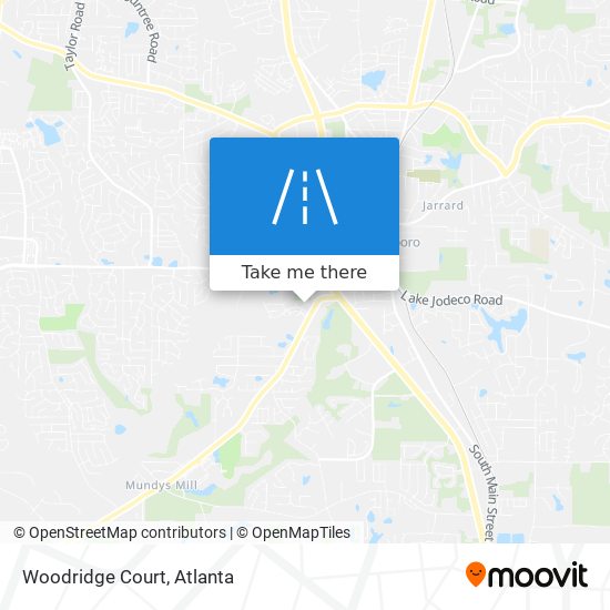 Woodridge Court map