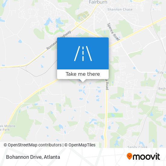 Bohannon Drive map