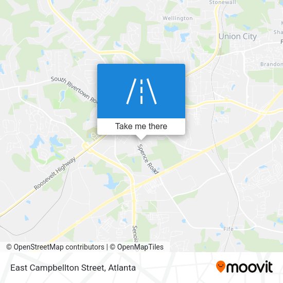East Campbellton Street map