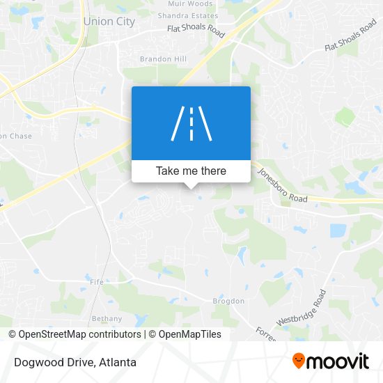 Dogwood Drive map