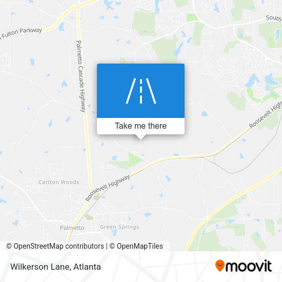 Mapa de Wilkerson Lane