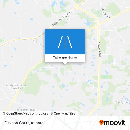 Mapa de Devcon Court