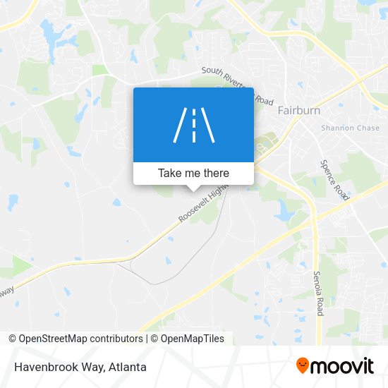 Mapa de Havenbrook Way