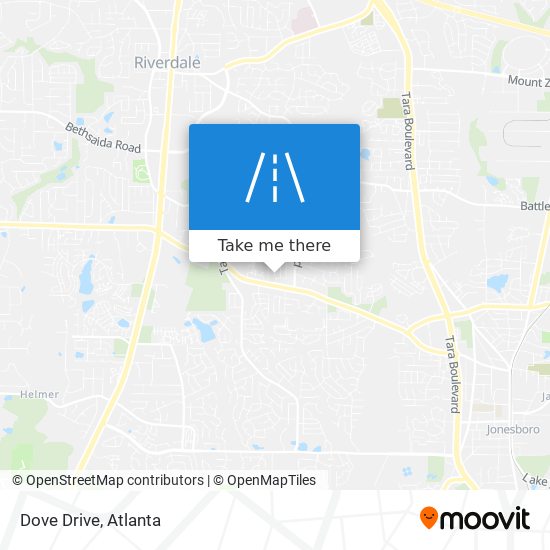 Dove Drive map