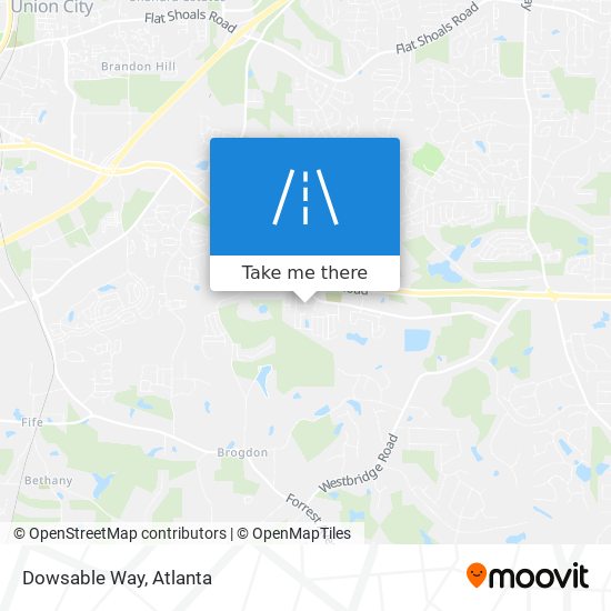 Mapa de Dowsable Way