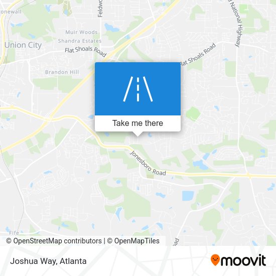 Mapa de Joshua Way
