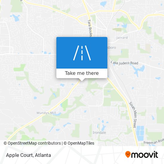 Apple Court map