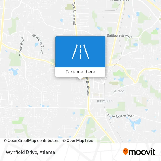 Wynfield Drive map