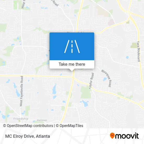 MC Elroy Drive map