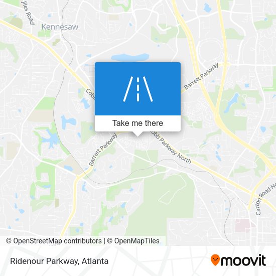 Mapa de Ridenour Parkway