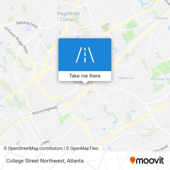 College Street Northwest map