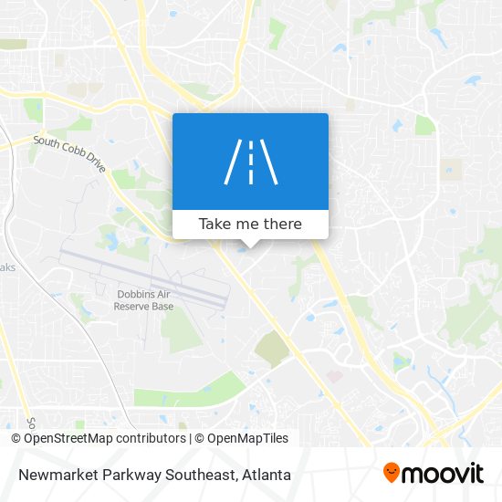 Mapa de Newmarket Parkway Southeast