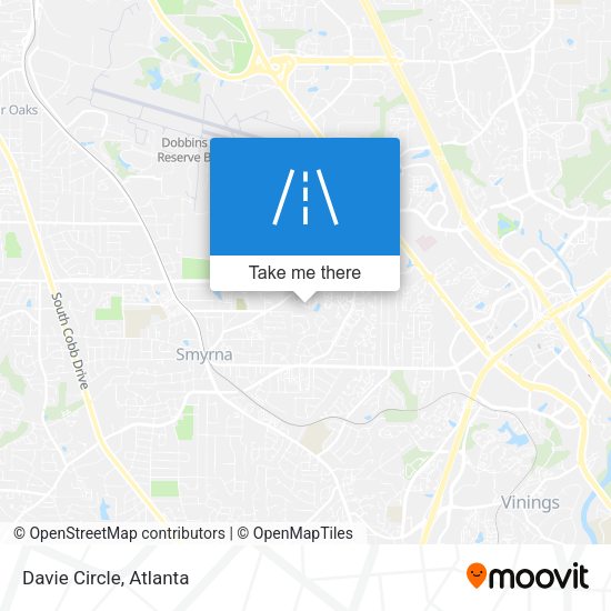 Mapa de Davie Circle