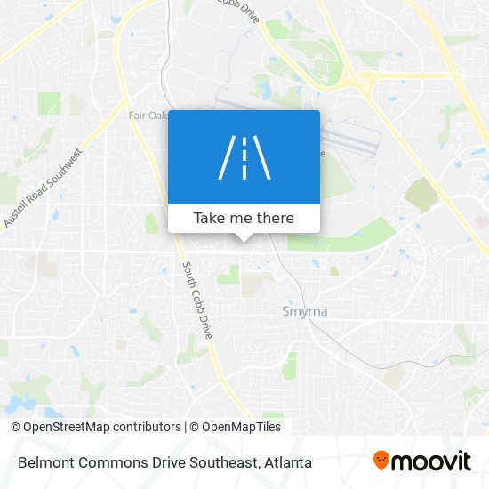 Mapa de Belmont Commons Drive Southeast