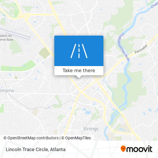 Lincoln Trace Circle map