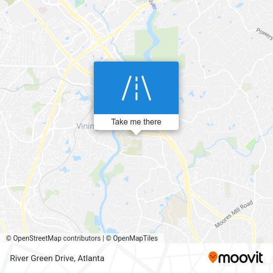 Mapa de River Green Drive