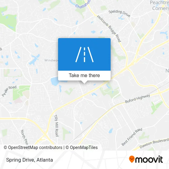 Spring Drive map