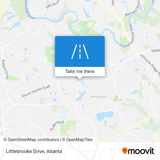 Littlebrooke Drive map