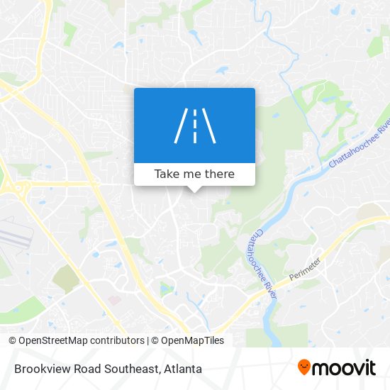 Mapa de Brookview Road Southeast