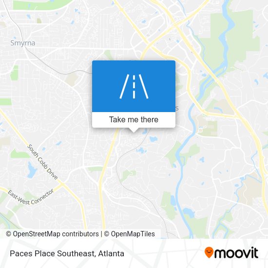 Mapa de Paces Place Southeast