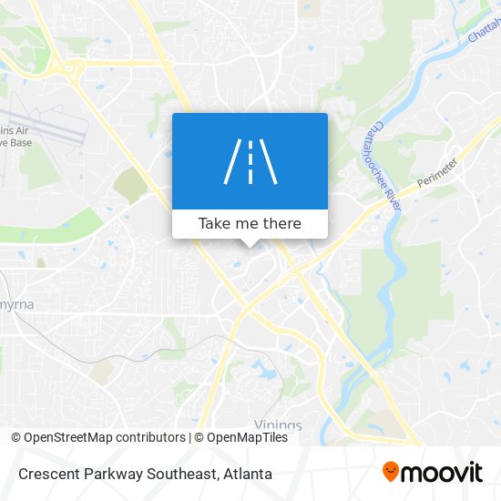 Crescent Parkway Southeast map