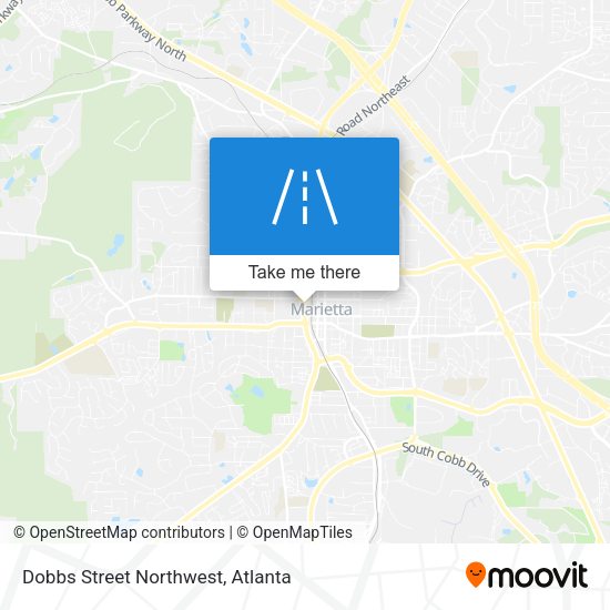 Dobbs Street Northwest map
