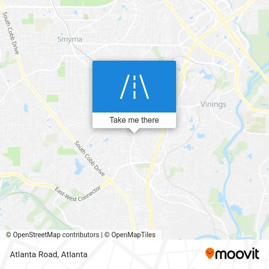 Atlanta Road map
