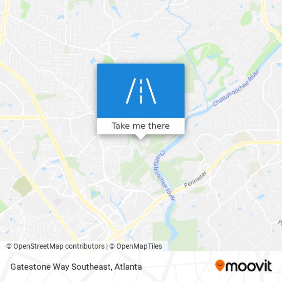 Gatestone Way Southeast map