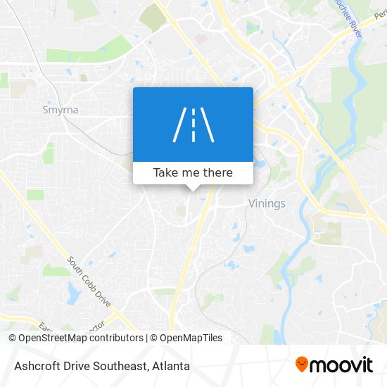 Mapa de Ashcroft Drive Southeast