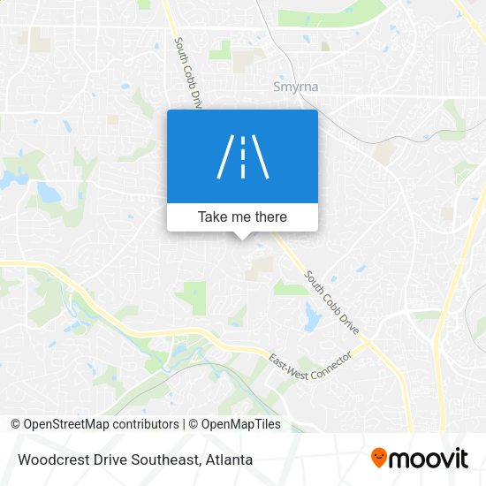 Woodcrest Drive Southeast map