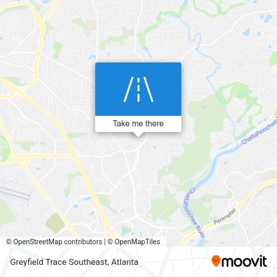 Greyfield Trace Southeast map