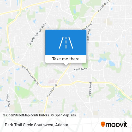 Mapa de Park Trail Circle Southwest