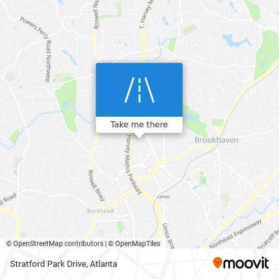 Mapa de Stratford Park Drive