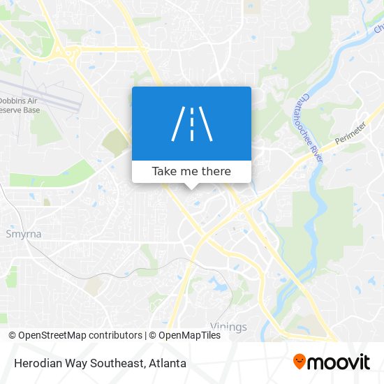 Herodian Way Southeast map