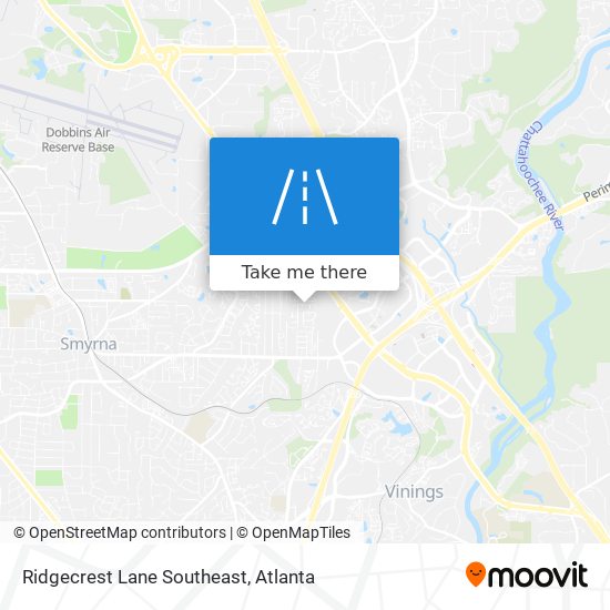 Mapa de Ridgecrest Lane Southeast