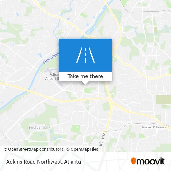 Mapa de Adkins Road Northwest