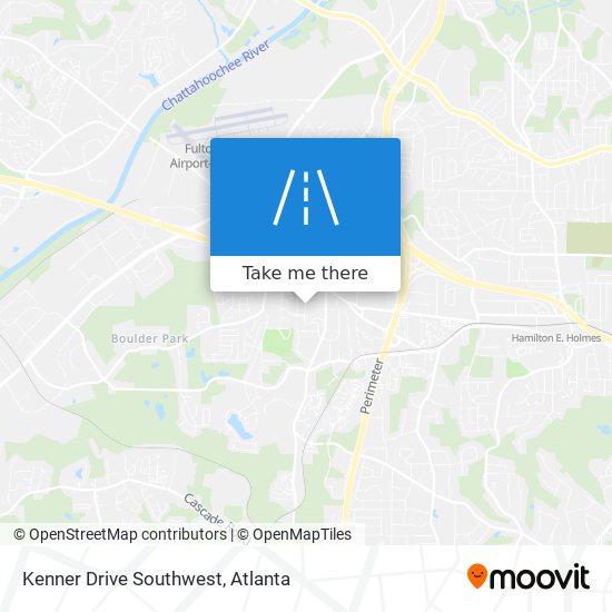 Mapa de Kenner Drive Southwest