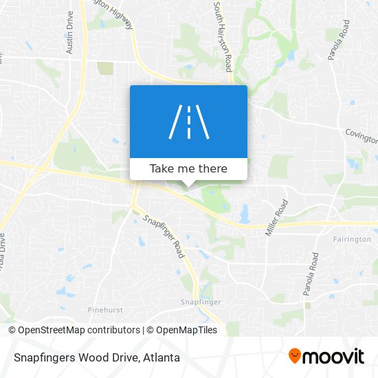 Mapa de Snapfingers Wood Drive