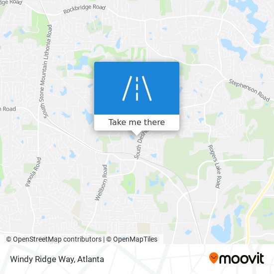 Mapa de Windy Ridge Way