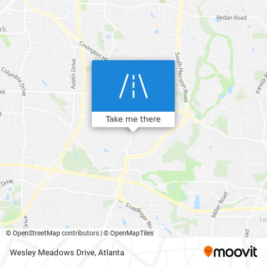 Wesley Meadows Drive map