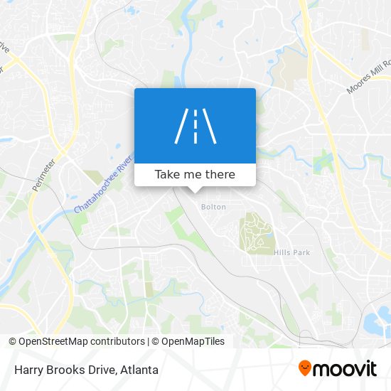 Mapa de Harry Brooks Drive