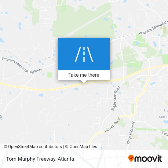 Mapa de Tom Murphy Freeway