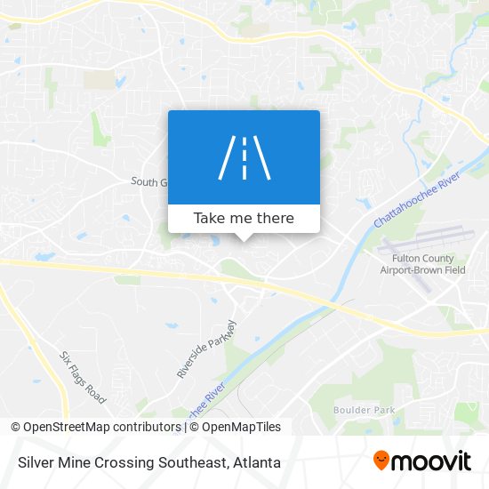 Silver Mine Crossing Southeast map