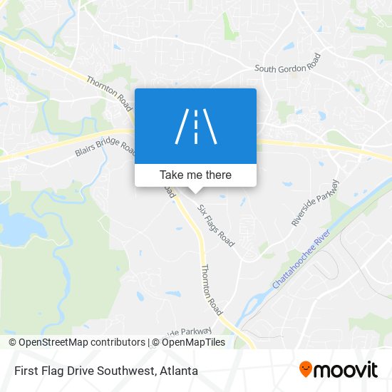 Mapa de First Flag Drive Southwest