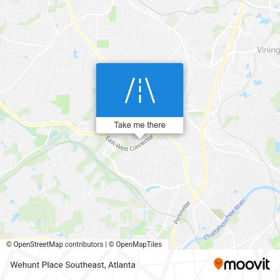 Wehunt Place Southeast map