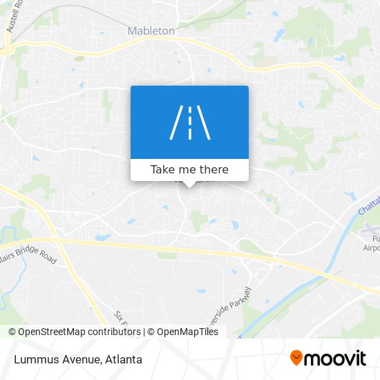 Mapa de Lummus Avenue